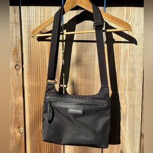 Longchamp Le Pliage Neo Black Crossbody Messenger Bag Purse